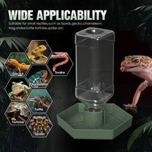 Load image into Gallery viewer, 1pc Pet Automatic Feeders Waterer For Small Repitiles Lizards Gecko Chameleon Frog Snake Turtle Spider Feeding Supplies
