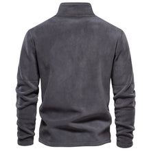Load image into Gallery viewer, Thick Fleece Zip Neck Pullover
