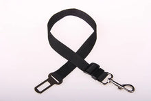 Load image into Gallery viewer, Pet Dog Car Adjustable Safety Belt Harness Safe Lever Traction Collar Car Magic Clip Seat Belt Pet Supplie Auto Accessories
