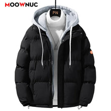 Load image into Gallery viewer, Warm Hooded Parka Jacket
