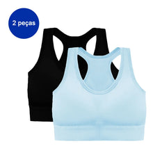 Load image into Gallery viewer, 2 Pieces Women's Gym Tops, Women's Tops, Women's Bra, Sexy Bras, Sports Bras, Academy, Women's Sutians
