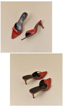 Load image into Gallery viewer, Women's High Heels Summer Slippers Women Sandals Fashion Classic Pointy Open Toe Stiletto Heels Sexy 2026 High-heeled Slippers
