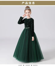 Load image into Gallery viewer, Classic Girls Chiffon Ball Gown
