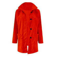 Load image into Gallery viewer, Womens Wool Cardigan Coats With Pockets Ladies Lapel Long Jacket Coat Fashion Solid Casual Winter Jackets for Women Plus Coat
