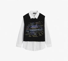 Load image into Gallery viewer, Floral Jacquard Knit Pullover Sweater
