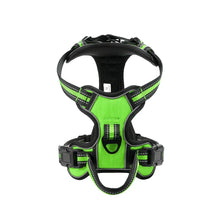 Load image into Gallery viewer, Adjustable Nylon Dog Harness Vest Reflective Soft Breathable No Pull Dog Harness Pet Harness Leash For Small Medium Large Dogs

