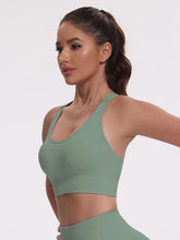 Load image into Gallery viewer, Beautiful Back Sports Bras For Women Seamless Adjustable Strap Shockproof Elastic Fitness Athletic Brassiere Slim Yoga Top
