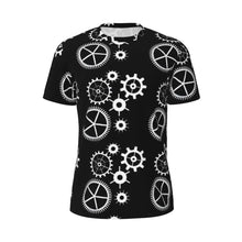 Load image into Gallery viewer, Gym T Shirt For Men Steampunk Design T-Shirts Fashion Wonderful Clockwork Vintage Summer Tees O Neck Streetwear Design Tops

