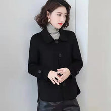 Load image into Gallery viewer, Short Woolen Casual Autumn Coat

