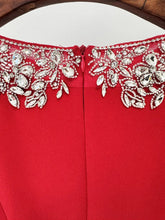 Load image into Gallery viewer, Elegant Beaded Straight Midi Dress
