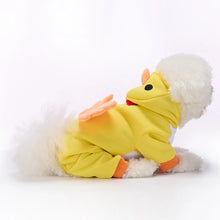 Load image into Gallery viewer, Yellow Chicken Pet Holiday Costume
