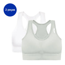 Load image into Gallery viewer, 2 Pieces Women's Gym Tops, Women's Tops, Women's Bra, Sexy Bras, Sports Bras, Academy, Women's Sutians
