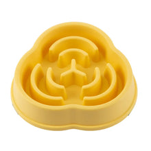 Load image into Gallery viewer, Pet Cat Dog Slow Food Bowl Fat Help Healthy Round Anti-choking Thickened And Non-slip Multiple Colors Shapes
