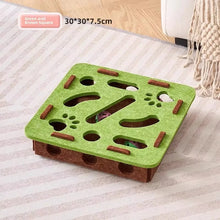 Load image into Gallery viewer, Cat Puzzle Toy Felt Puzzle Box Cat Exercise Toy With Ball Indoor Sports Entertainment Hunting Cat Toys For Indoor Cats
