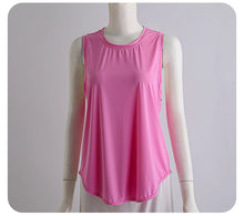 Load image into Gallery viewer, Sport Bra Short Sleeve Vest Aerobic Sleeveless Gym Tops Push-up Bras Yoga Clothing Pilates Workout Cropped Sportswear T-shirt
