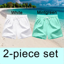 Load image into Gallery viewer, Swim Trunks Swim Shorts for Men Quick Dry Board Shorts Bathing Suit Breathable Drawstring With Pockets for Surfing Beach Summer
