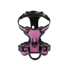 Load image into Gallery viewer, Adjustable Nylon Dog Harness Vest Reflective Soft Breathable No Pull Dog Harness Pet Harness Leash For Small Medium Large Dogs
