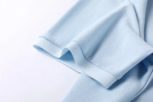 Load image into Gallery viewer, Classic Men Short Sleeve Polo Shirt 100% Mercerized Cotton Breathable Summer Golf Business Casual Athletic Tops
