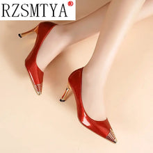 Load image into Gallery viewer, High Heels Women's Stiletto Heels 2020 Autumn New All-match Women's Shoes Black Sexy Temperament Pointed Toe Single Shoes Women
