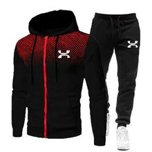 Load image into Gallery viewer, 2025 Fashion Tracksuit For Men Hoodie Fitness Gym Clothing Men Running Set Sportswear Jogger Men'S Tracksuit Winter Suit Sports
