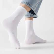 Load image into Gallery viewer, Plus Size Cotton Crew Socks
