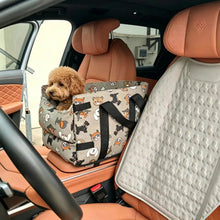Load image into Gallery viewer, Portable Car Pet Carrier Handheld Small Cat Dog Safety Seat Travel Cage with Handle for Cats And Dogs
