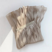 Load image into Gallery viewer, Elegant Pleated A-Line Midi Skirt
