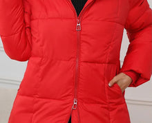 Load image into Gallery viewer, Hooded Quilted Winter Long Parka
