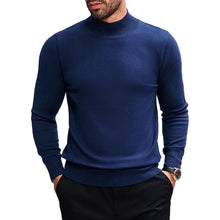 Load image into Gallery viewer, Stretch Mock Neck Knit Sweater
