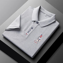 Load image into Gallery viewer, Men's Embroidered Casual Fashion Short Sleeved POLO Shirt Summer Comfortable Top
