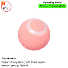Load image into Gallery viewer, iLMH 1/2 PCS Cat Interactive Ball Toy Automatic Rolling Ball Faux Tail Rechargeable Smart Pet Electric Toy Pet Toy Imitate Mouse
