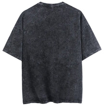Load image into Gallery viewer, Vintage Washed T-shirts 100% Cotton Gym Muscle Rat Print Crew Neck Tshirts Casual Goth Hip Hop Streetwear Women Men Summer Tee
