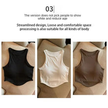 Load image into Gallery viewer, 2025 Summer Women Top with Cups Comfortable U Sports Bra For Running Yoga Gym Tank Top Women's Crop Tops
