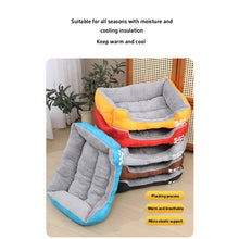 Load image into Gallery viewer, Pet Large Dog Bed Warm House Sleeping Bed Long Hair Plush Cat Dog Mat Warm Cushion Washable Soft Kennel Bed for Indoor Pets
