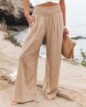 Load image into Gallery viewer, Drawstring Beach Wide Leg Pants
