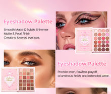 Load image into Gallery viewer, 5 Layers All In One Makeup Book Palette,48 Eyeshadow+6 Blush+Contour Highlight Brow Pomade+6 Lipstick Full Face Makeup Kit
