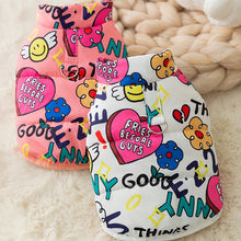 Load image into Gallery viewer, Windproof Graffiti Print Dog Vest
