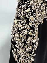Load image into Gallery viewer, Elegant Beaded Straight Midi Dress
