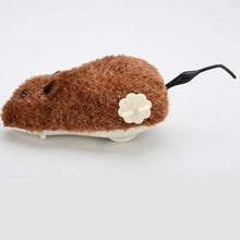Load image into Gallery viewer, 1Pc Funny Lifelike Plush Mouse Running Rat Toy for Cats Dogs Tail Mouse Pets Kids Random Color
