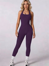 Load image into Gallery viewer, Women 2Pcs Yoga Set Halter Neck Sports Tank Top High Waist Leggings Fitness Outfit Gym Workout Activewear Tracksuit
