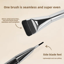 Load image into Gallery viewer, Ultra Thin Foundation Brush Makeup Mixing Palette with Spatula Flat Face Contour Brush Cosmetic Puff Blender Beauty Makeup Tools
