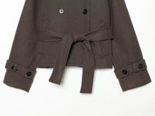 Load image into Gallery viewer, New Women's Jackets &amp; Coats Autumn 2026 Fashion Loose Belt Elegant Turtleneck Warm Winter Jackets Women's Chic Youth Street Coat
