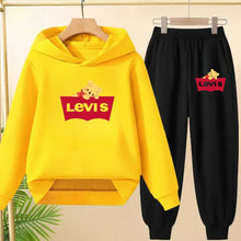 Load image into Gallery viewer, Kids Hooded Sportswear Set
