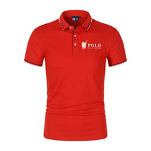 Load image into Gallery viewer, Men's premium summer polo shirt, quick drying, breathable, casual, business fashion, sports, short sleeved, men's clothing
