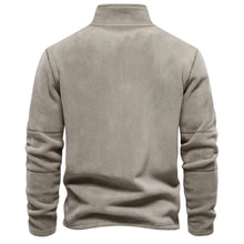 Load image into Gallery viewer, Thick Fleece Zip Neck Pullover
