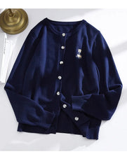 Load image into Gallery viewer, Korean V Neck Knit Cardigan
