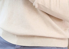 Load image into Gallery viewer, Thick Solid V-Neck Pullover
