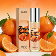 Load image into Gallery viewer, Women's orange-scented roll-on perfume, elegant citrus fragrance, light and natural scent, uniquely refreshing, increases the likelihood of attracting attention from the opposite sex. Selected perfume ingredients, alcohol-fre
