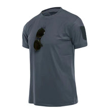 Load image into Gallery viewer, Mens Summer T-shirt Male Camping Hiking Trekking Tops Training Running Climbing Gym Breathable Pullover Casual Cargo Shirts
