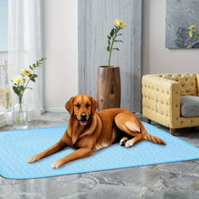 Load image into Gallery viewer, 2025 Upgraded Ice-Cool Summer Pet Cooling Mat and Bed Sweat-Absorbent Fabric Available in 4 Sizes for Small Medium and Large Pet
